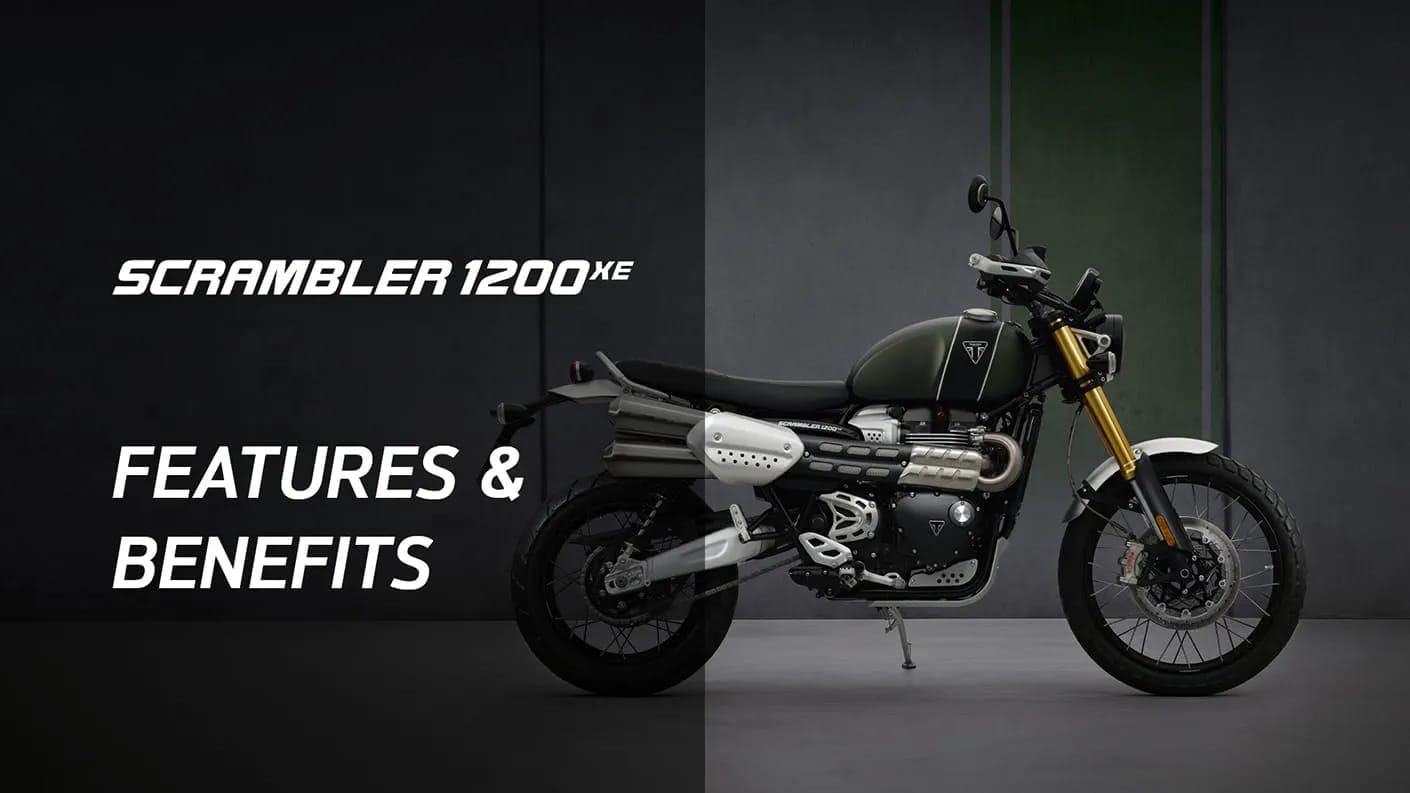 2022 Scrambler 1200 XE For the Ride